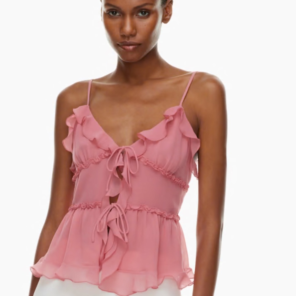 Aritzia Wilfred Amore Camisole - Pink Sz Large